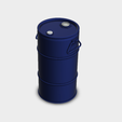 Fass-JIEF10.png 1:18 barrel plastic barrel oil barrel set