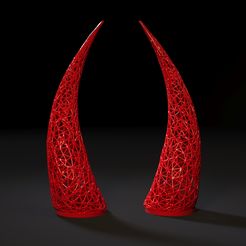 20001.jpg 3D file Horns・3D print design to download