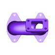 Turbo_Manifold_-_Scaled.stl Бесплатный STL файл Mazda RX7 Роторный двигатель Ванкеля 13B-REW - Рабочая модель・3D-печатный объект для загрузки