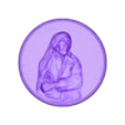 Mother_teresa_2.5D.stl Mother Teresa_2.5D_Potrait Model (Base relief Portrait)