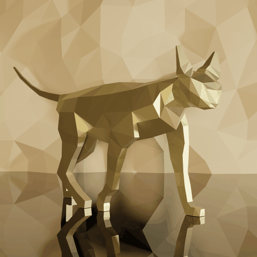 CAT LOWPOLY (SPHYNX)
