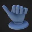 ThumbsUp_1.png 3D Hand Sign "Thumbs Up"