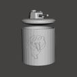 cant2.jpg GIRLS UND PANZER "ANTEATER" TANK LOGO CUP AND LID