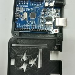 20151203_124128_RichtoneHDR.jpg Free STL file Arduino Biohazard box・3D printer model to download
