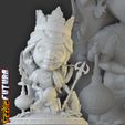 SQ-6.jpg Chibi Durga - The Victorious Conqueror [Easy Paint]