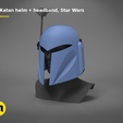 KEYSHOT-SCENA-2020_bokatan_barevne-main_render.191.png Bo-Katan Helmet and Headband - Starwars