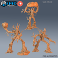 Treant.png Treant Set ‧ DnD Miniature ‧ Tabletop Miniatures ‧ Gaming Monster ‧ 3D Model ‧ RPG ‧ DnDminis ‧ STL FILE
