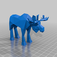 Low_Poly_Moose.png Alce Low Poly