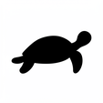 turtle.png Niedliche Tierausstechformen STL Pack 1