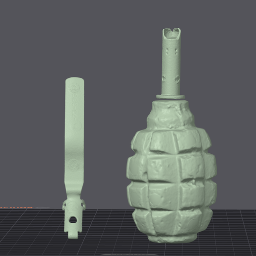 Граната "Ф-1" 3D model