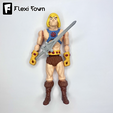 Flexi-Town-He-Man,-I3.png Flexi HeMan, He-Man, Articulated fidget figure, 3mf included