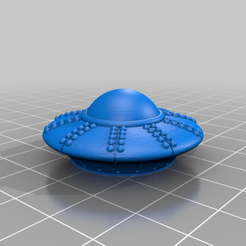 587bc3f0-d2b4-40f7-810f-449639b024df.png Free 3D file UFO v2.0 Pencil topper・Design to download and 3D print