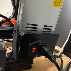 Ender 3 Pro - PSU Offset Mount (doppelte z-Achse)