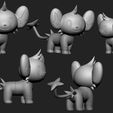 shinx-cults-2.jpg Download OBJ file Pokemon - Shinx, Luxio and Luxray • Design to 3D print, ErickFontoura3D