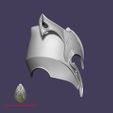 Mirkwood_6.jpg Mirkwood Elven Helmet lord of the rings 3D DIGITAL DOWNLOAD FILE
