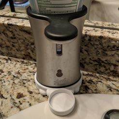 MVIMG_20180508_210221.jpg Fichier 3D gratuit Lysol Automatic Hand Soap Drip Tray (plateau d'égouttage pour savon à main)・Objet à télécharger et à imprimer en 3D