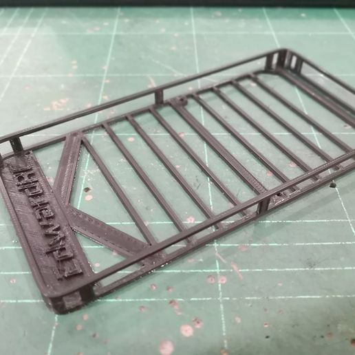 Download free STL file WPL C24 Roof Rack C-24 Hilux • 3D printable ...