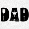 project_20240609_0854305-01.png DAD bbq sign wall art fathers day wall decor 2d art