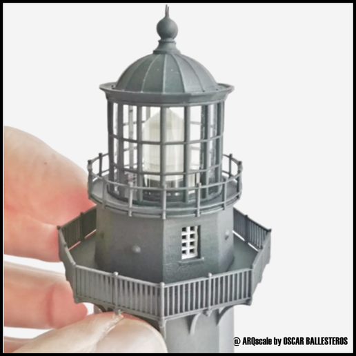 Tybee-Island-Lighthouse-3.png PHARE DE L'ÎLE TYBEE - N (1/160) MODÈLE RÉDUIT DE L'ÎLE