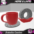 Home-and-Living-Brakedisc-Coasters-1.png Brake disk coaster - Home & Living