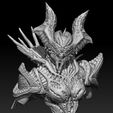 010.jpg オムニグル ハイブウィザード胸像 3Dプリントモデル