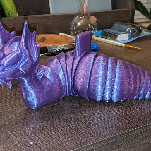 SCP-111 Articulated Dragon Snail 3D model