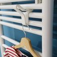 LUC PORTE SERVIETTE3.jpg Brackets for sober dry towels and design, maritime inspiration