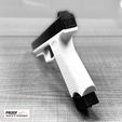 ima_f1d77be.jpeg 3D Printed Semi-Auto Airsoft Pistol -The Pudding- No Gas needed, No Batteries needed