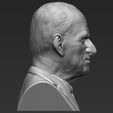 11.jpg Prince Philip bust 3D printing ready stl obj