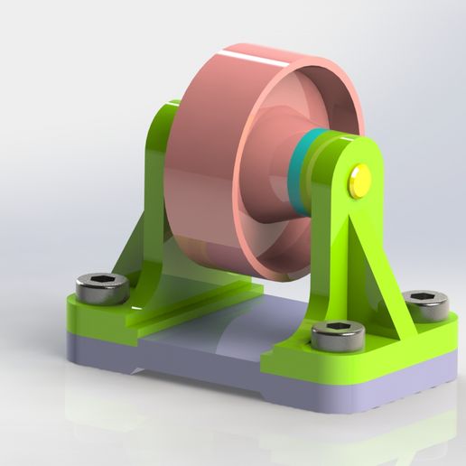 belt roller 3D model