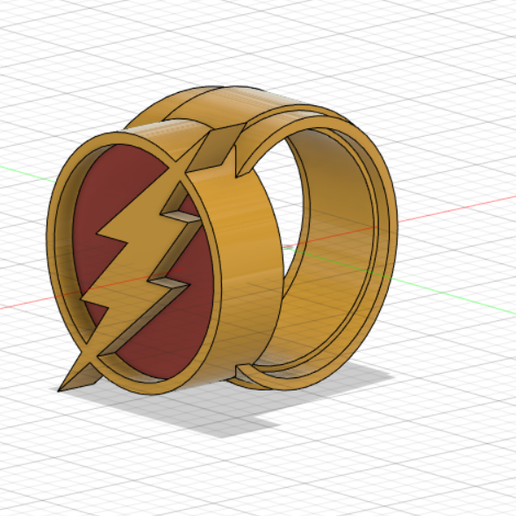 Flash Ring 3D model