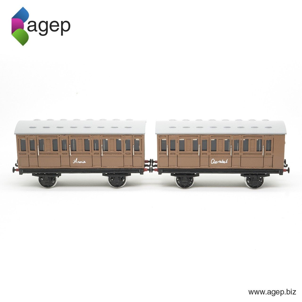 annie_and_clarabel_cults_02.jpg Free STL file Annie and Clarabel - Thomas & Friends・3D printing design to download, agepbiz
