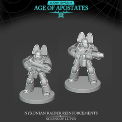 NyxonianRaiderReinforcements.png 3D-Datei Verstärkungspaket für nyxonische Räuber kostenlos・Objekt zum Herunterladen und Drucken in 3D