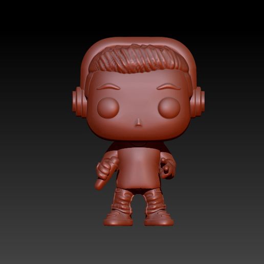 FUNKO POP BOY 3D model