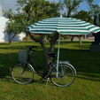 Capture d’écran 2016-12-20 à 12.23.53.png Free STL file Beach umbrella holder for your bike・3D printing design to download