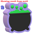 Showing result from mold oaweeY ™~ 4 1 pc Bubble Cauldron Bath Bomb Mold