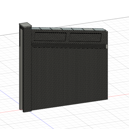 Slopes-6.png Модель железной дороги Кирпичная стена откос дополнение компонент