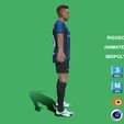 s3.jpg 3D Rigged Lautaro Martínez Inter Milan 2023