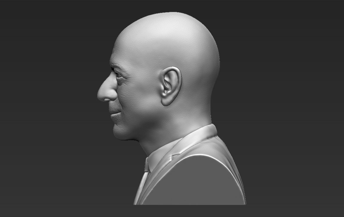 4.jpg Descargar archivo El busto de Jeff Bezos está listo para la impresión en 3D a todo color • Diseño para imprimir en 3D, PrintedReality