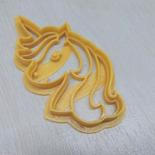 cookie cutter - Unicorn - 3D model önizlemesi