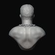 13.jpg Gucci Mane Bust 3D print model
