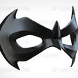 MaskRender1.jpg Robin Mask 3D Print Cosplay Model