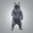 untitled.3720.jpg bear STATUE LOW-POLY