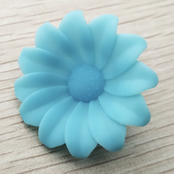 Flor_pendant_front.png Archivo OBJ Flor pendiente joyeria・Diseño para descargar y imprimir en 3D