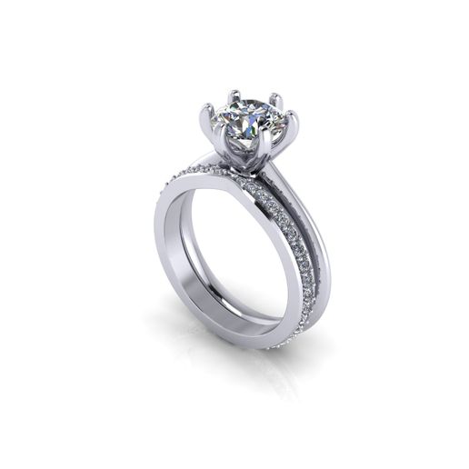 Tiffany Solitaire Diamond Ring B33