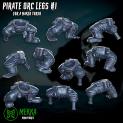 legs1bare.png Fichier STL Jambes d'orques pirates #1・Objet pour impression 3D à télécharger