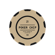 Vault-21-chip-bottom.png Vault 21 Poker Chip - Fallout New Vegas