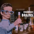 Image_Brains.webp Thunderbirds Legacy Collection: 3D Head Sculptures of the Tracy Family and Allies