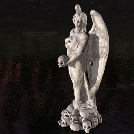 Angel of the dead 3D model