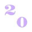 2_0_not_separate.stl Twenty Twenty Press Logo